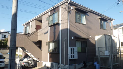 京都府宇治市にて集合住宅の外部改修塗装工事