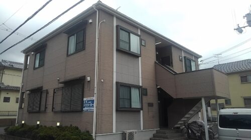 京都府宇治市にて集合住宅の外部改修塗装工事